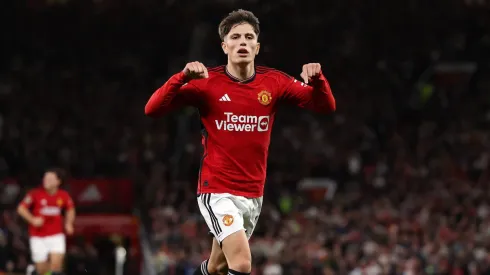 Alejandro Garnacho abrió la goleada del Manchester United en la Copa de la Liga de Inglaterra.