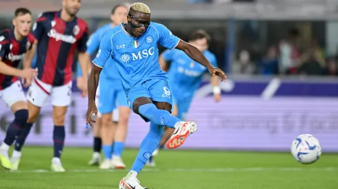 Este penal que el goleador de la anterior Serie A falló provocó tensión máximo entre el Napoli y Osimhen.