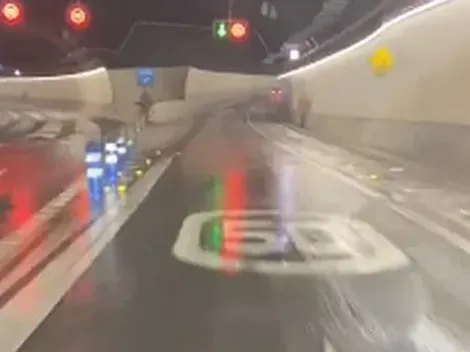 La autopista de Santiago que podría tener un socavón según experto