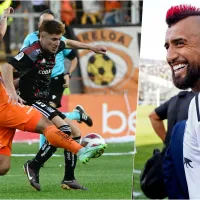 Vidal aplaude el choque entre Colo Colo y Cobreloa