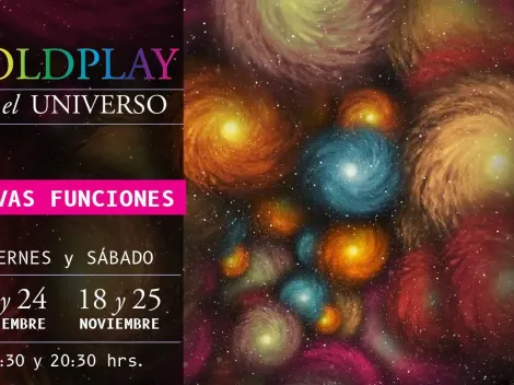 Planetario USACH anuncia nuevas funciones de "Coldplay por el Universo"