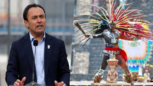 Jaime Pizarro viajó a Teotihuacán a buscar el Fuego Panamericano.