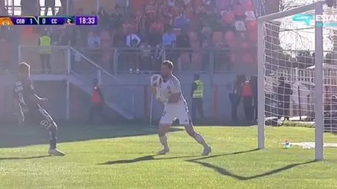 Fernando De Paul y su error ante Cobreloa