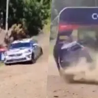 Rompieron la meta: increíble accidente aterroriza al WRC Chile
