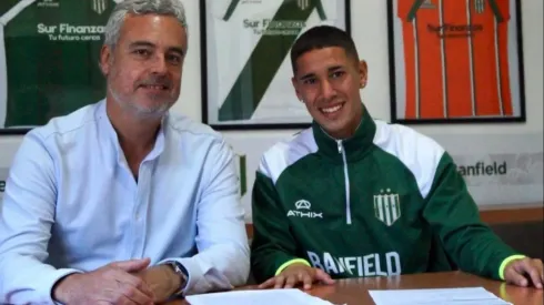 Gerónimo Rivera renovó hasta el 2027 con Banfield.
