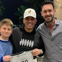 Pinigol visita al \'tío\' Gary Medel para que la siga rompiendo en Vasco