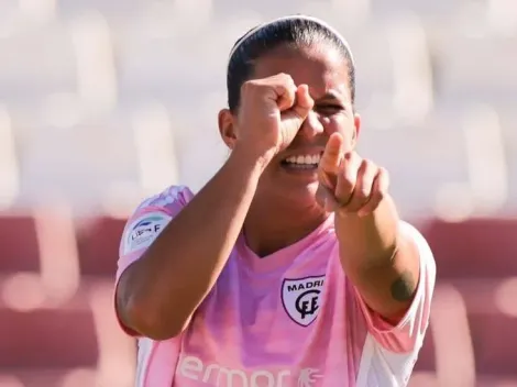 Karen Araya se luce con golazo en la goleada del Madrid CFF en España