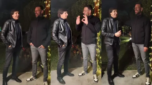 Bambino Pons le canta el mítico 'Hey Ruud' a Van Nistelrooy