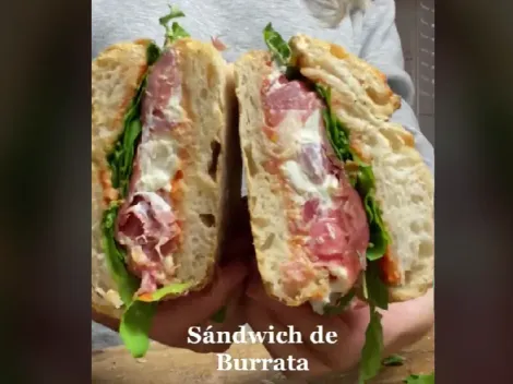 ¿Cómo hacer pan ciabatta para el sandwich viral de TikTok con pesto y jamón serrano?