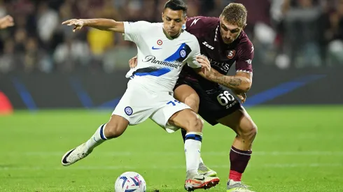 Alexis Sánchez fue titular por primera vez desde que volvió al Inter de Milán.