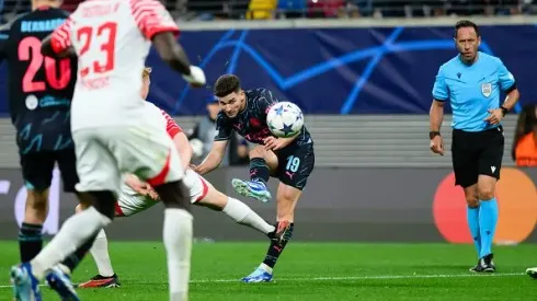 Julián Álvarez se anotó con un pepón en el triunfo del City