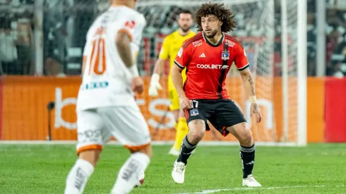 Maximiliano Falcón marcó el gol del triunfo de Colo Colo ante Cobreloa en Copa Chile.