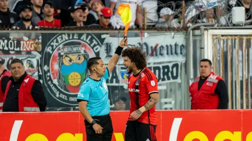 Falcón insultando al juez de línea Wladimir Muñoz