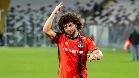 Maxi Falcón marcó el único tanto del compromiso en el Monumental.