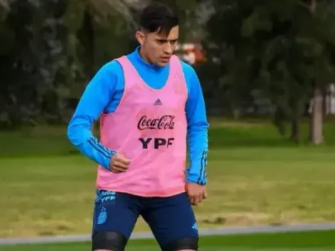 Solari es citado a la fecha FIFA por Argentina y mira al Preolímpico