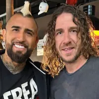 Cumbre Vidal-Puyol en Chile: el King goza con la leyenda culé