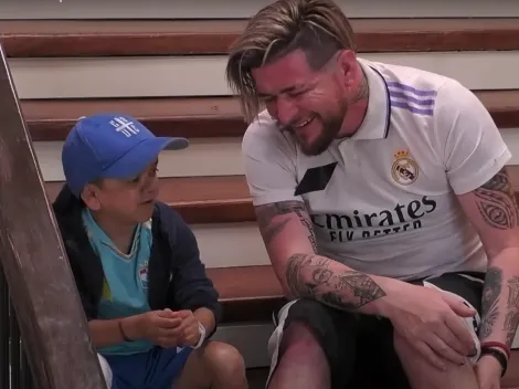 Miguelito molesto por las bromas de Fabio y Junior en Tierra Brava