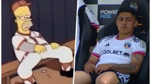 Los hinchas albos sacan un momento de risa con Jordhy Thompson.