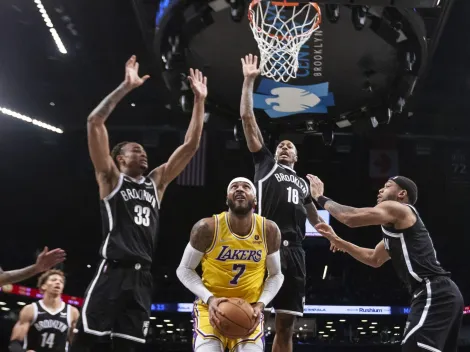 Los Lakers enfrentan a los Nets por la Preseason de la NBA