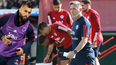 El King dijo presente en las instalaciones de Juan Pinto Durán.