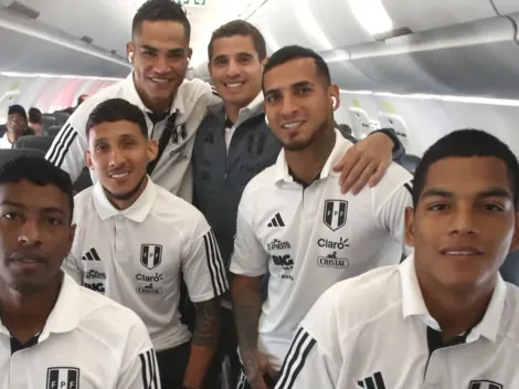 La selección peruana viaja ilusionada a Chile