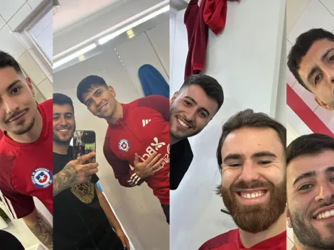 La Roja recibe la visita de un barbero para retocar looks