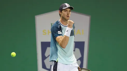 Jarry metió 15 aces en su triunfo en China