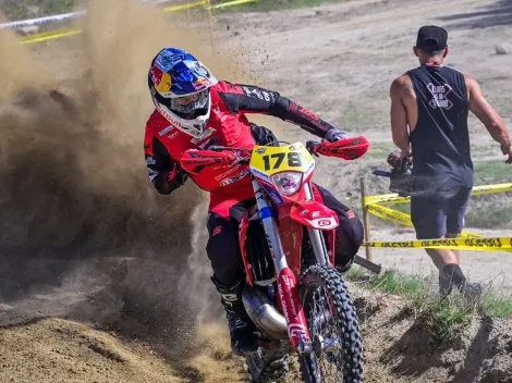 Benja Herrera a 30 segundos del podio final