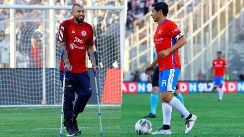 Arturo Vidal no habla con la prensa, pero lo hizo para elogiar a Matías Fernández antes de su despedida.