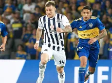 Bruno Barti cierra con polémica el partido con Boca
