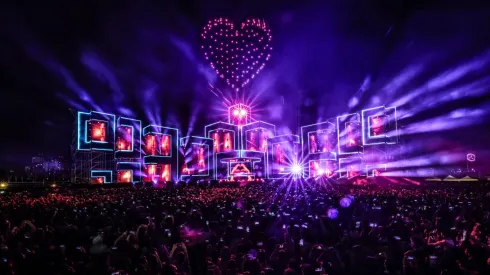 El increíble cierre de Creamfields utilizando 150 drones en el cielo