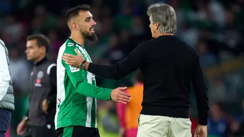 Borja Iglesias le metió presión a Manuel Pellegrini en el Betis