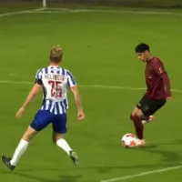 Darío Osorio es clave en el gol del triunfo del Midtjylland