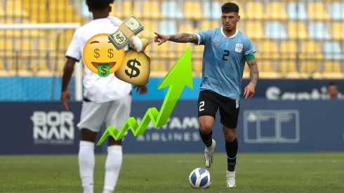 Alan Saldivia ha sido figura en Colo Colo, y fue elegido capitán de Uruguay Sub 23 para los Panamericanos en Chile.