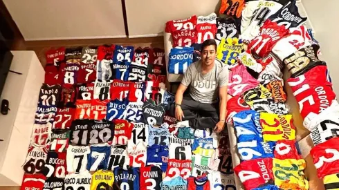 Nicolás Córdova exhibe su tesoro en redes sociales