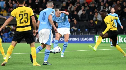 Erling Haaland marcó un doblete y sigue intratable.