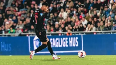 Darío Osorio anotó su segundo gol con la camiseta del Midjtylland.