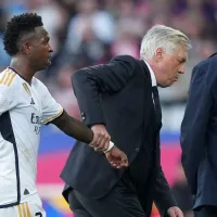 Vinicius Junior calentó el Clásico: burlas y cruces del brasileño