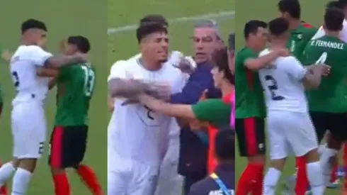 Literalmente con medio mundo se peleó Alan Saldivia tras la caída de Uruguay ante México que derivó en la eliminación de la Celeste.