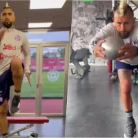 Cada vez más cerca de volver: Vidal deja las muletas