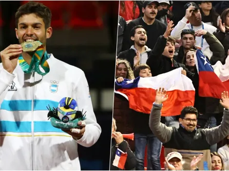 Campeón del Tenis en Santiago 2023 en llamas contra hinchas chilenos