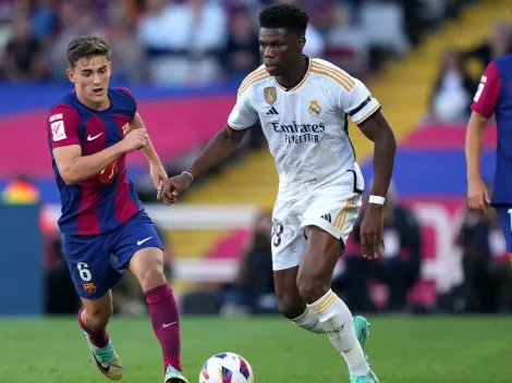 Tchouaméni exculpa a joven crack culé por su grave lesión