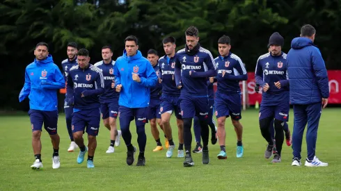 Universidad de Chile entrenó esta jornada en Temuco antes de regresar a Santiago.