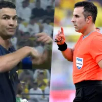 ¡Cambio de árbitro, profe! Cristiano Ronaldo estalla contra Piero Maza en Arabia