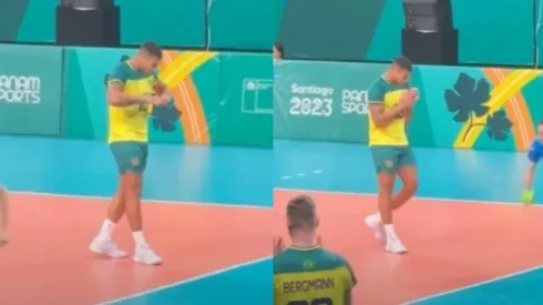 El voleibolista brasileño que se ganó el corazón de los hinchas otakus.