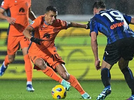 Alexis entra cerca del final en triunfo del Inter y hace expulsar a un rival