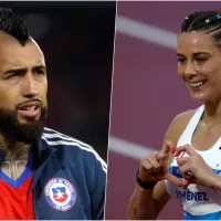 Arturo Vidal le dedica mensaje a Isidora Jiménez tras ganar medalla en Santiago 2023
