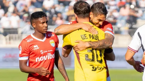 Fernando de Paul tuvo un duelo muy especial con Joaquín Larrivey. Quedó de manifiesta la buena onda entre ambos, que se conocieron en la U. de Chile.