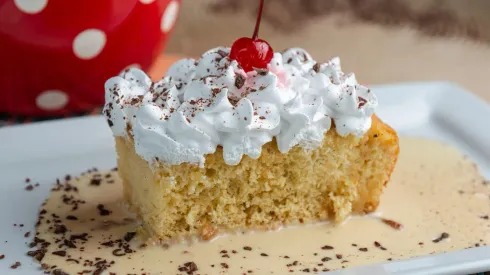 Receta de torta tres leches para uno