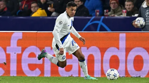 Alexis Sánchez fue titular y uno de los más peligrosos del Inter de Milán ante Salzburgo.